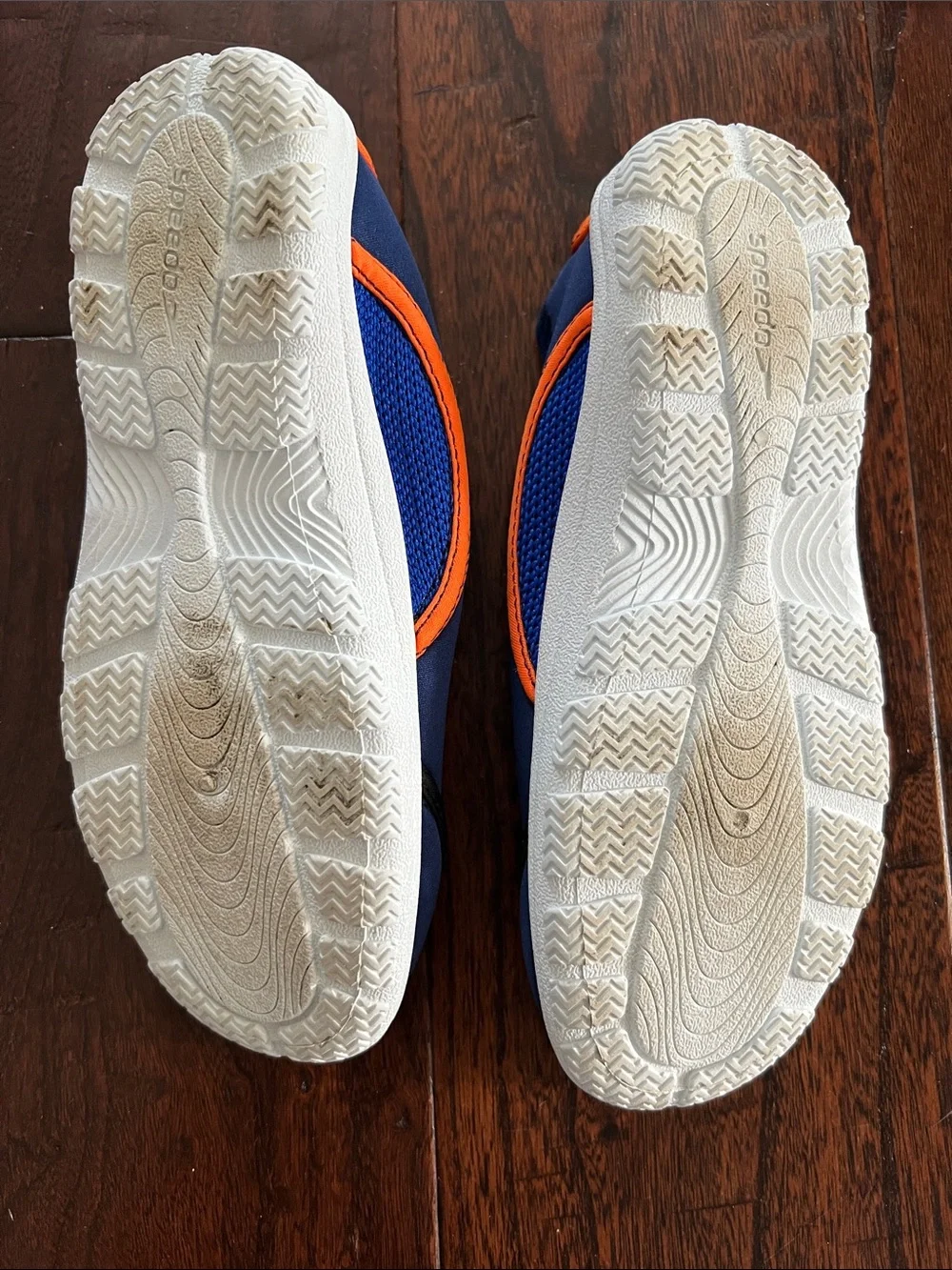Speedo Kids Blue and Orange Slip-On Water Shoes